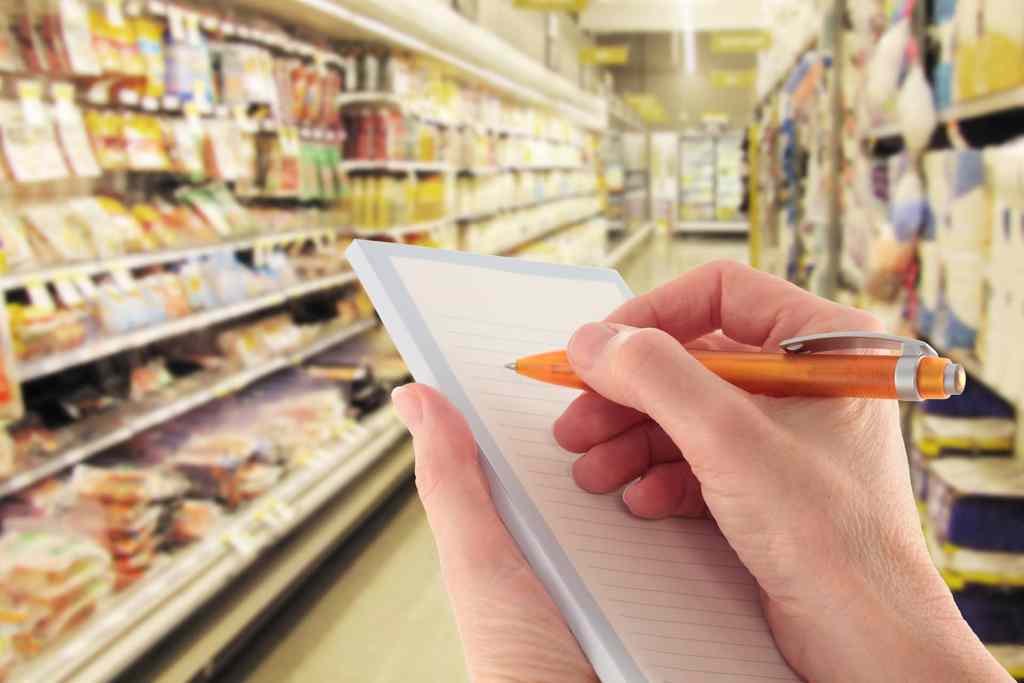 When Are Shopping Lists A Waste of Time?